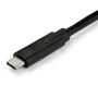 StarTech.com 1m USB C naar VGA Kabel, 1920x1200/1080p USB Type C naar VGA Video Active Adapter Kabel, Thunderbolt 3 Compatibel, Laptop naar VGA Monitor/Projector, DP Alt Mode HBR2 (CDP2VGAMM1MB) thumbnail
