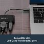 StarTech.com USB-C naar VGA multifunctionele adapter met Power Delivery en USB-A poort (CDP2VGAUACP) thumbnail