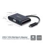 StarTech.com USB-C naar VGA multifunctionele adapter met Power Delivery en USB-A poort (CDP2VGAUACP) thumbnail