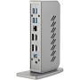StarTech.com USB-C USB-A Dock - Hybride Universeel USB 3.0 Docking Station voor USB-C of USB-A Laptop - Dual Monitor 4K 60Hz HDMI/DisplayPort - 6x USB-A, GbE - USB 3.1 Gen 1 - Windows/Mac (DK30A2DHUUE) thumbnail