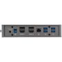 StarTech.com USB-C USB-A Dock - Hybride Universeel USB 3.0 Docking Station voor USB-C of USB-A Laptop - Dual Monitor 4K 60Hz HDMI/DisplayPort - 6x USB-A, GbE - USB 3.1 Gen 1 - Windows/Mac (DK30A2DHUUE) thumbnail