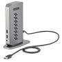 StarTech.com USB-C USB-A Dock - Hybride Universeel USB 3.0 Docking Station voor USB-C of USB-A Laptop - Dual Monitor 4K 60Hz HDMI/DisplayPort - 6x USB-A, GbE - USB 3.1 Gen 1 - Windows/Mac thumbnail
