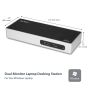 StarTech.com USB 3.0 Docking Station - Dual Monitor Laptop Docking Station met HDMI & DVI/VGA Video - 6-port USB 3.1 Gen 1 5Gbps Hub, GbE, Audio - Universeel USB Type-A Dock - Windows & Mac (DK30ADD) thumbnail