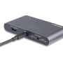 StarTech.com USB-C Dock - 4K Dual Monitor DisplayPort - Mini Laptop Docking Station - 100W Power Delivery Passthrough - GbE, 2-Port USB-A Hub - USB Type-C Multiport Adapter - 1m kabel (DK30C2DAGPD) thumbnail