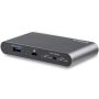 StarTech.com USB-C Dock - 4K Dual Monitor DisplayPort - Mini Laptop Docking Station - 100W Power Delivery Passthrough - GbE, 2-Port USB-A Hub - USB Type-C Multiport Adapter - 1m kabel (DK30C2DAGPD) thumbnail