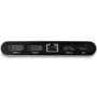 StarTech.com USB-C Dock - 4K Dual Monitor DisplayPort - Mini Laptop Docking Station - 100W Power Delivery Passthrough - GbE, 2-Port USB-A Hub - USB Type-C Multiport Adapter - 1m kabel (DK30C2DAGPD) thumbnail