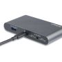 StarTech.com USB-C Dock - 4K Dual Monitor DisplayPort - Mini Laptop Docking Station - 100W Power Delivery Passthrough - GbE, 2-Port USB-A Hub - USB Type-C Multiport Adapter - 1m kabel (DK30C2DAGPD) thumbnail