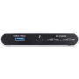 StarTech.com USB-C Dock - 4K Dual Monitor DisplayPort - Mini Laptop Docking Station - 100W Power Delivery Passthrough - GbE, 2-Port USB-A Hub - USB Type-C Multiport Adapter - 1m kabel (DK30C2DAGPD) thumbnail