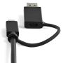 StarTech.com USB-C & USB-A Dock - Hybride Universeel Laptop Docking Station met 100W Power Delivery - Dual Monitor 4K 60Hz HDMI & DisplayPort - 4x USB 3.1 Gen 1 Hub, GbE - Windows & Mac (DK30C2DPEPUE) thumbnail