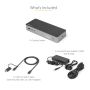 StarTech.com USB-C & USB-A Dock - Hybride Universeel Laptop Docking Station met 100W Power Delivery - Dual Monitor 4K 60Hz HDMI & DisplayPort - 4x USB 3.1 Gen 1 Hub, GbE - Windows & Mac (DK30C2DPEPUE) thumbnail