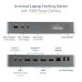StarTech.com USB-C & USB-A Dock - Hybride Universeel Laptop Docking Station met 100W Power Delivery - Dual Monitor 4K 60Hz HDMI & DisplayPort - 4x USB 3.1 Gen 1 Hub, GbE - Windows & Mac (DK30C2DPEPUE) thumbnail