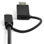 StarTech.com Universele Laptop Docking Station, Hybrid USB-C & USB-A Dock, Dual 4K DP & HDMI, 100W PD, Mac / Windows / Chrome OS, 4x USB 5Gbps Hub, GbE thumbnail