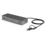 StarTech.com Universele Laptop Docking Station, Hybrid USB-C & USB-A Dock, Dual 4K DP & HDMI, 100W PD, Mac / Windows / Chrome OS, 4x USB 5Gbps Hub, GbE thumbnail