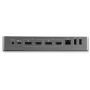 StarTech.com Universele Laptop Docking Station, Hybrid USB-C & USB-A Dock, Dual 4K DP & HDMI, 100W PD, Mac / Windows / Chrome OS, 4x USB 5Gbps Hub, GbE thumbnail