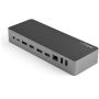 StarTech.com Universele Laptop Docking Station, Hybrid USB-C & USB-A Dock, Dual 4K DP & HDMI, 100W PD, Mac / Windows / Chrome OS, 4x USB 5Gbps Hub, GbE thumbnail