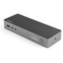 StarTech.com Universele Laptop Docking Station, Hybrid USB-C & USB-A Dock, Dual 4K DP & HDMI, 100W PD, Mac / Windows / Chrome OS, 4x USB 5Gbps Hub, GbE thumbnail