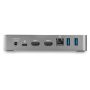 StarTech.com USB-C Dock - Dual Monitor 1080p HDMI Laptop Docking Station - 65W Power Delivery - 1x USB-C, 3x USB-A, Ethernet - Dual Video Display USB 3.1 Gen 1 Type-C Dock - Mac & Windows (DK30CHHPDEU) thumbnail