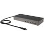 StarTech.com USB C Dock - Triple 4K Monitor USB Type-C Docking Station - 100W Power Delivery - DP 1.4 Alt Mode & DSC, 2x DisplayPort 1.4/HDMI 2.0 - 6xUSB (2x 10Gbps) - Windows/Chrome (DK31C2DHSPDUE) thumbnail
