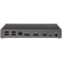 StarTech.com USB C Dock - Triple 4K Monitor USB Type-C Docking Station - 100W Power Delivery - DP 1.4 Alt Mode & DSC, 2x DisplayPort 1.4/HDMI 2.0 - 6xUSB (2x 10Gbps) - Windows/Chrome (DK31C2DHSPDUE) thumbnail