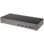StarTech.com USB C Dock - Triple 4K Monitor USB Type-C Docking Station - 100W Power Delivery - DP 1.4 Alt Mode & DSC, 2x DisplayPort 1.4/HDMI 2.0 - 6xUSB (2x 10Gbps) - Windows/Chrome thumbnail