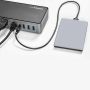 StarTech.com USB-C & USB-A Dock - Hybride Universeel Triple Monitor Laptop Docking Station DisplayPort & HDMI 4K 60Hz - 85W Power Delivery, 6x USB Hub, GbE, Audio - USB 3.1 Gen 2 10Gbps (DK31C3HDPDUE) thumbnail