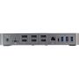 StarTech.com USB-C & USB-A Dock - Hybride Universeel Triple Monitor Laptop Docking Station DisplayPort & HDMI 4K 60Hz - 85W Power Delivery, 6x USB Hub, GbE, Audio - USB 3.1 Gen 2 10Gbps (DK31C3HDPDUE) thumbnail
