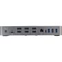 StarTech.com USB-C & USB-A Dock - Hybride Universeel Triple Monitor Laptop Docking Station DisplayPort & HDMI 4K 60Hz - 85W Power Delivery, 6x USB Hub, GbE, Audio - USB 3.1 Gen 2 10Gbps (DK31C3HDPDUE) thumbnail