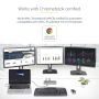 StarTech.com USB-C Docking Station, Multi Monitor USB-C Dock, HDMI/DP/DP Alt-mode, 3x 4K30 / 2x 4K60, 7-Port USB Hub, 60W Power Delivery, GbE, 3.5mm Audio, Works With Chromebook Certified (DK31C3MNCRUE) thumbnail