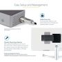 StarTech.com USB-C Dock, 4K 60Hz Quad Monitor DisplayPort & HDMI, Universeel USB Type-C Docking Station met 100W Power Delivery, USB Hub met 1x USB Type-C & 3x USB-A, Ethernet, Audio (DK31C4DPPDUE) thumbnail