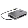 StarTech.com USB-C Multiport Adapter met USB-C DP Alt Mode Video Output/4K HDMI 2.0/VGA, USB-C Dual Monitor Docking Station, 100W PD Pass-Through, USB Type C Mini Dock/MST Adapter Hub (DKM31C3HVCPD) thumbnail