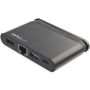 StarTech.com USB-C Multiport Adapter - Mini USB-C Dock met 4K HDMI - 100W PD 3.0 Pass-Through, 1x USB-A, 1x USB-C, GbE - Thunderbolt 3 & USB Type-C Laptop Travel Dock - Mac & Windows thumbnail