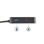 StarTech.com USB C Multiport Adapter, USB-C Travel Dock met 4K HDMI Video, Gigabit Ethernet, USB 3.0 Hub (1x USB-A 1x USB-C), USB Type-C Mini Laptop Docking Station, Thunderbolt 3 Compatibel (DKT30CHD) thumbnail