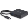 StarTech.com USB C Multiport Adapter, USB-C Travel Dock met 4K HDMI Video, Gigabit Ethernet, USB 3.0 Hub (1x USB-A 1x USB-C), USB Type-C Mini Laptop Docking Station, Thunderbolt 3 Compatibel (DKT30CHD) thumbnail