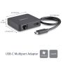 StarTech.com USB C Multiport Adapter, USB-C Travel Dock met 4K HDMI Video, Gigabit Ethernet, USB 3.0 Hub (1x USB-A 1x USB-C), USB Type-C Mini Laptop Docking Station, Thunderbolt 3 Compatibel (DKT30CHD) thumbnail