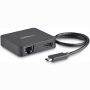 StarTech.com USB C Multiport Adapter, USB-C Travel Dock met 4K HDMI Video, Gigabit Ethernet, USB 3.0 Hub (1x USB-A 1x USB-C), USB Type-C Mini Laptop Docking Station, Thunderbolt 3 Compatibel (DKT30CHD) thumbnail