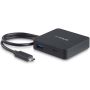StarTech.com USB C Multiport Adapter, USB-C Travel Dock met 4K HDMI Video, Gigabit Ethernet, USB 3.0 Hub (1x USB-A 1x USB-C), USB Type-C Mini Laptop Docking Station, Thunderbolt 3 Compatibel (DKT30CHD) thumbnail
