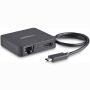 StarTech.com USB C Multiport Adapter, USB-C Travel Dock met 4K HDMI Video, Gigabit Ethernet, USB 3.0 Hub (1x USB-A 1x USB-C), USB Type-C Mini Laptop Docking Station, Thunderbolt 3 Compatibel (DKT30CHD) thumbnail