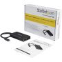 StarTech.com USB-C Multiport Adapter, USB-C Travel Dock met 4K HDMI, 60W Power Delivery Passthrough, GbE, 2pt USB-A 3.0 Hub, USB Type-C Mini Laptop Docking Station, Thunderbolt 3 Compatibel (DKT30CHPD) thumbnail