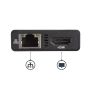 StarTech.com USB-C Multiport Adapter, USB-C Travel Dock met 4K HDMI, 60W Power Delivery Passthrough, GbE, 2pt USB-A 3.0 Hub, USB Type-C Mini Laptop Docking Station, Thunderbolt 3 Compatibel (DKT30CHPD) thumbnail