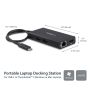 StarTech.com USB-C Multiport Adapter, USB-C Travel Dock met 4K HDMI, 60W Power Delivery Passthrough, GbE, 2pt USB-A 3.0 Hub, USB Type-C Mini Laptop Docking Station, Thunderbolt 3 Compatibel (DKT30CHPD) thumbnail