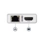 StarTech.com USB-C Multiport Adapter, USB-C Travel Dock met 4K HDMI, 60W Power Delivery Passthrough, GbE, 2pt USB-A 3.0 Hub, USB Type-C Mini Laptop Docking Station, Wit (DKT30CHPDW) thumbnail