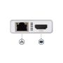 StarTech.com USB-C Multiport Adapter, USB-C Travel Dock met 4K HDMI, 60W Power Delivery Passthrough, GbE, 2pt USB-A 3.0 Hub, USB Type-C Mini Laptop Docking Station, Wit (DKT30CHPDW) thumbnail