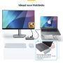 StarTech.com USB C Multiport Adapter - USB-C naar 4K 60Hz HDMI 2.0, 100W Power Delivery Pass-through, SD/MicroSD, 2-Port USB 3.0 Hub, GbE - USB Type-C Mini Dock - Lange (30cm) Kabel (DKT30CHSDPD1) thumbnail