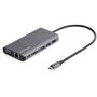 StarTech.com USB-C Multiport Adapter - USB-C Travel Dock met 4K HDMI of 1080p VGA - 3x USB 3.0 Hub, SD, GbE, Audio, 100W PD Pass-Through - Mini Docking Station voor Laptop/Tablet (DKT30CHVAUSP) thumbnail
