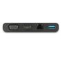 StarTech.com USB C-Multiport Adapter Hub met HDMI, VGA, Gigabit Ethernet & USB 3.0 - USB-C naar 4K HDMI of 1080p VGA Mini Docking Station - USB Type-C Travel Dock voor USB-C Laptops (DKT30CHVCM) thumbnail