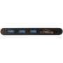 StarTech.com USB-C Multiport Adapter - USB Type-C 8-in-1 Mini Dock met HDMI 4K of VGA 1080p - 100W Power Delivery Passthrough, 3-Port USB 3.0 Hub, GbE, SD & MicroSD - Laptop Travel Dock (DKT30CHVSCPD) thumbnail