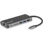 StarTech.com USB-C multiport adapter met SD kaartlezer - Power Delivery - 4K HDMI - GbE - 2 x USB 3.0 - USB-C hub - card reader - NIEUWE VERSIE BESCHIKBAAR DKT30CSDHPD3 (DKT30CSDHPD) (DKT30CSDHPD) thumbnail