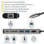StarTech.com USB-C Multiport Adapter - USB-C Travel Dock met 4K HDMI, 3x USB 3.0 Hub, SD/SDHC, GbE, 60W PD 3.0 Pass-Through - Compacte USB-C Mini Docking Station USB Type-C/Thunderbolt 3 (DKT30CSDHPD3) thumbnail