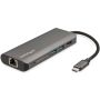 StarTech.com USB-C Multiport Adapter - USB-C Travel Dock met 4K HDMI, 3x USB 3.0 Hub, SD/SDHC, GbE, 100W PD 3.0 Pass-Through - Compacte USB-C Mini Docking Station USB Type-C/Thunderbolt 3 (DKT30CSDHPD3) thumbnail
