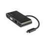 StarTech.com USB-C Multiport Adapter - Mini USB-C Dock met Single Monitor VGA 1080p Video - 60W Power Delivery Passthrough - USB 3.1 Gen 1 Type-A 5Gbps, Gigabit Ethernet - Docking Station (DKT30CVAGPD) thumbnail